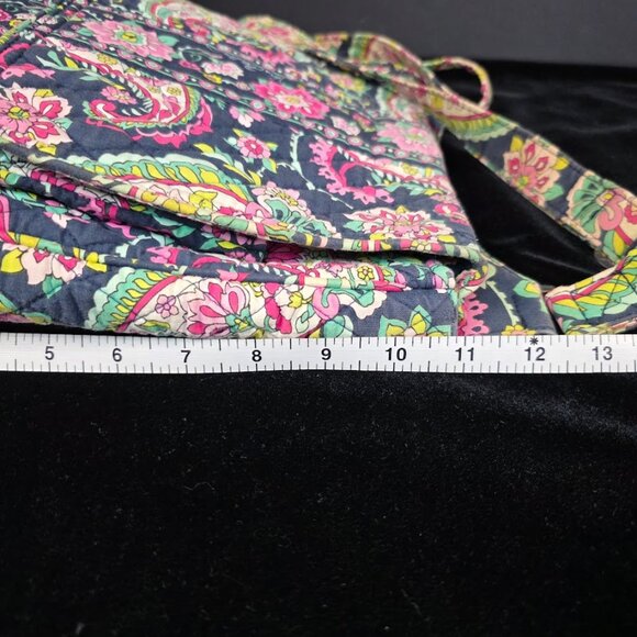 Vera Bradley Mailbag Crossbody Bag "Petal Paisley" Retired Pattern - Picture 13 of 14
